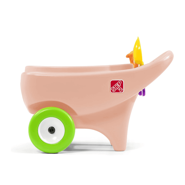 Montessori Step2 Springtime Kruiwagen Rose Roze