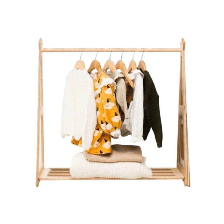 ChildUniverse Houten Kledingrek Klein Naturel
