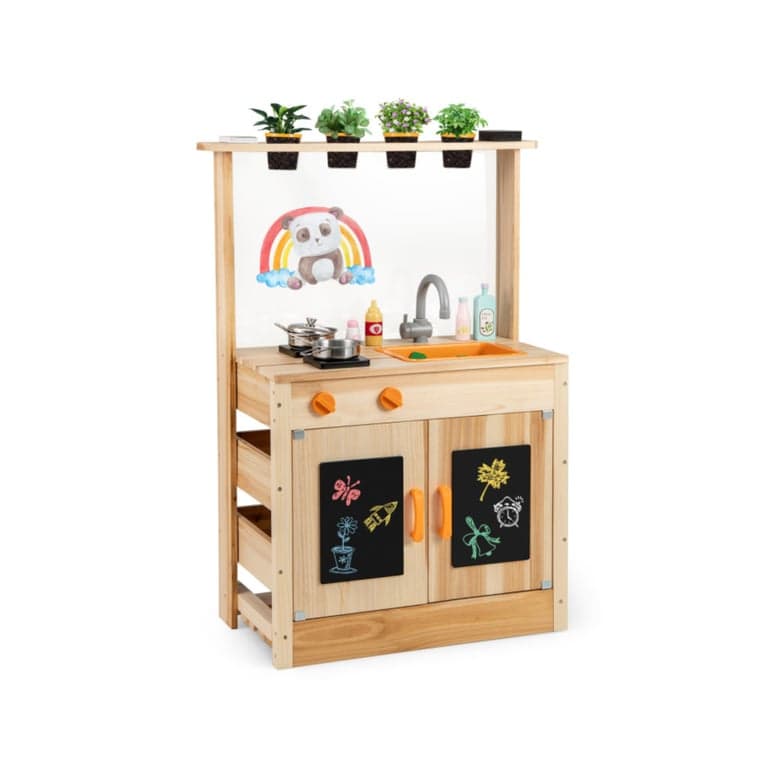 Costway Modderkeuken met Potten