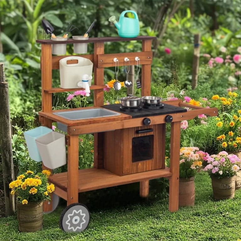 Robud Modderkeuken met Wielen