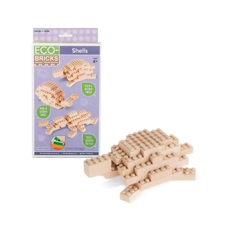 Montessori Once Kids 3-in-1 Eco-Bricks Schelpen