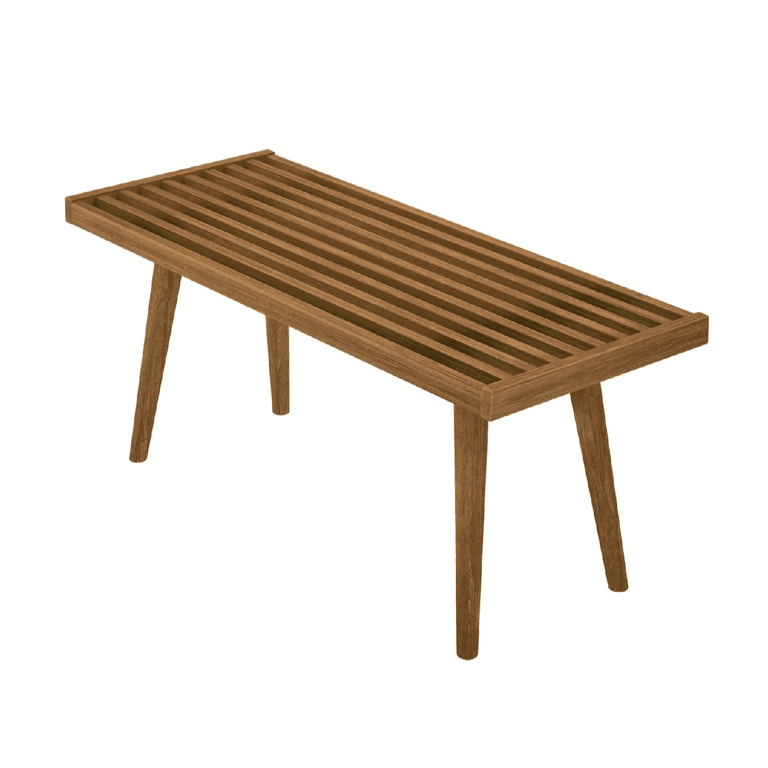 Montessori Plank+Beam Halbank  104,8 cm Pecan