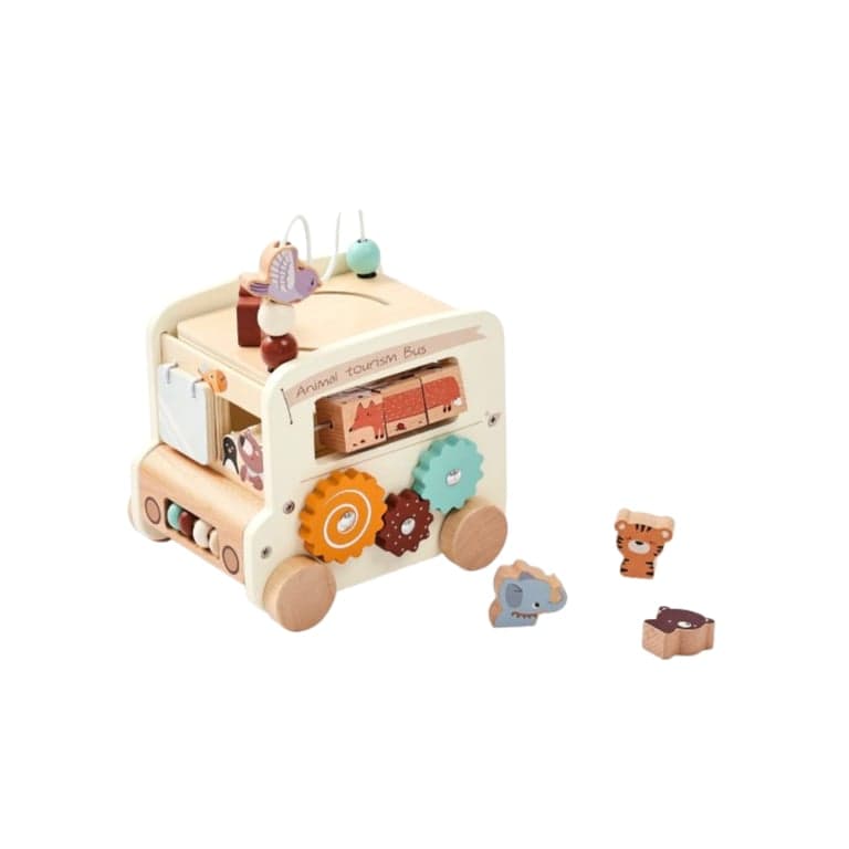 Wonder Space Bus Activiteitenkubus Beige