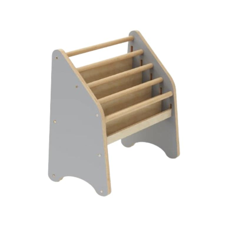 ChildUniverse Houten Boekenplank Klein Grijs