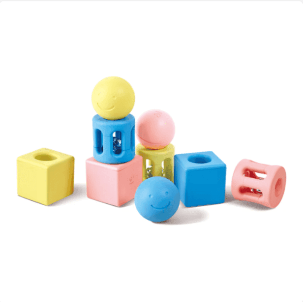 Hape Geometrische Rammelaar Trio
