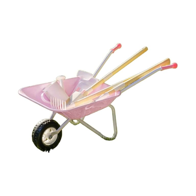 Robud Kruiwagen met Tuinset Roze