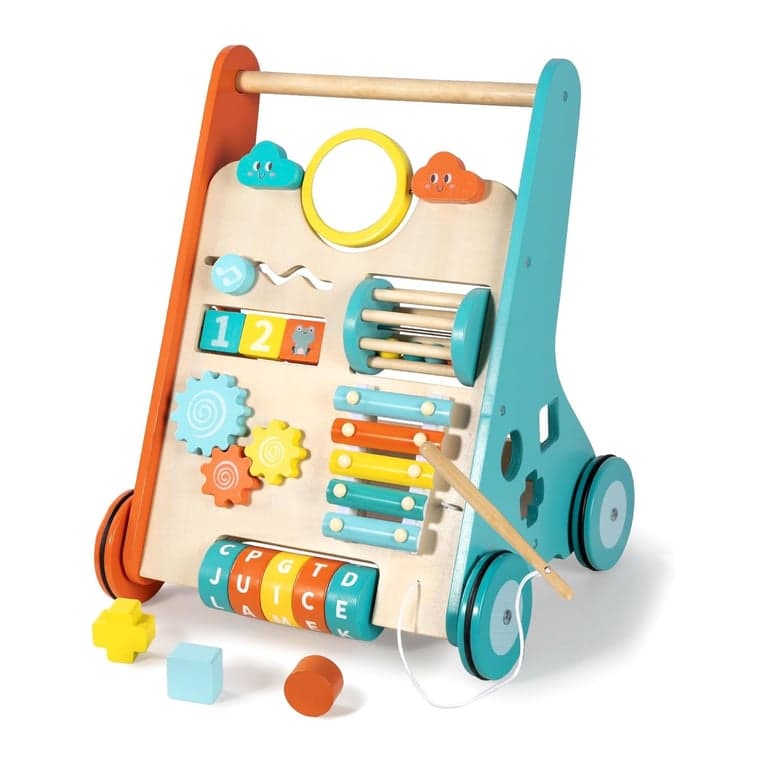 Bautia Loopwagen met Wielen Contrast
