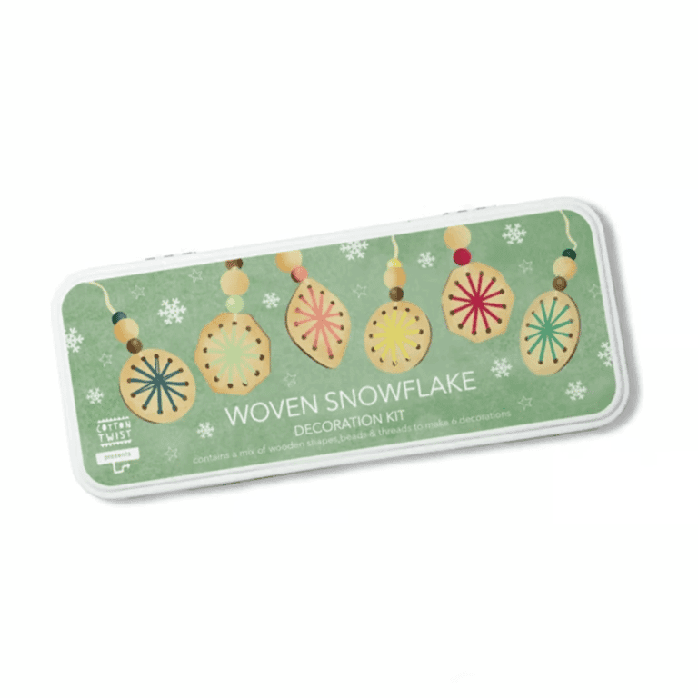 Cotton Twist Decoratieset voor Geweven Sneeuwvlokjes