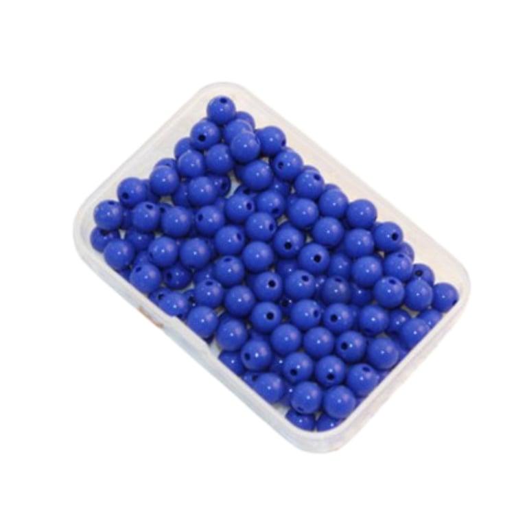 Montessori Adena Montessori 100 Blauwe Kralen met Plastic Doosje