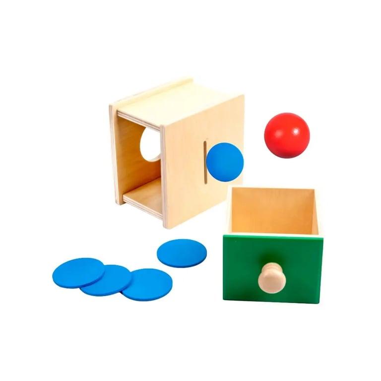 Montessori Seaside-Montessori Houten Munt & Bal Speelgoed 2-in-1