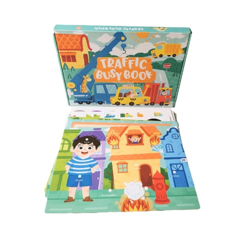 Joymaxx Papieren Activiteitenboek Voertuigen