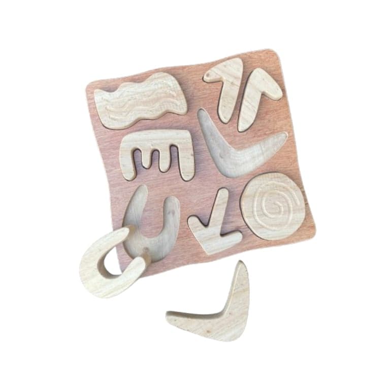 Education National Aboriginal Symbolen Puzzel