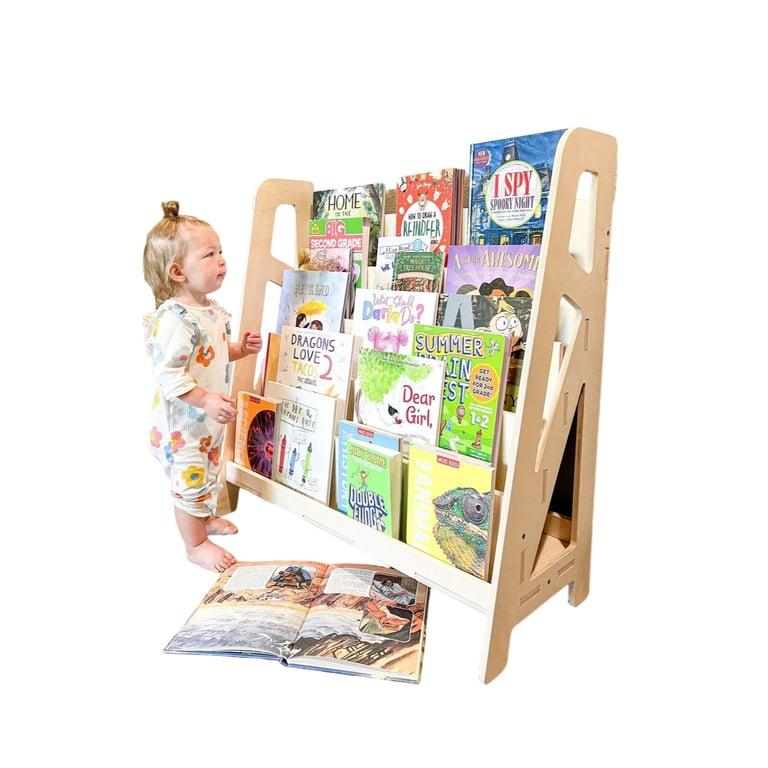 Montessori Bush Acres Boekenplank Sierra met Voorkant