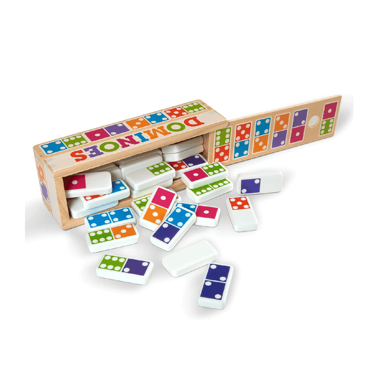 Montessori Melissa & Doug Domino Spel met Doos