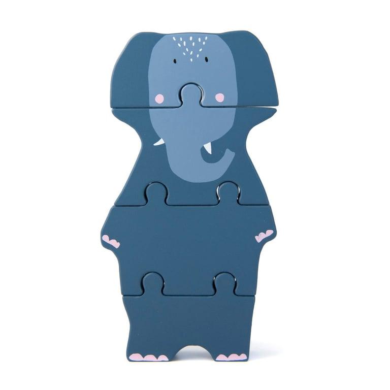 Montessori Trixie Houten Puzzel Olifant