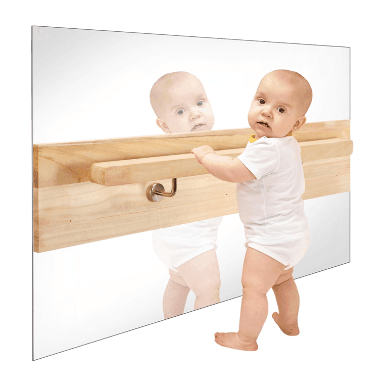 Montessori Menkxi Coordination Mirror With Safety Pull-Up Bar