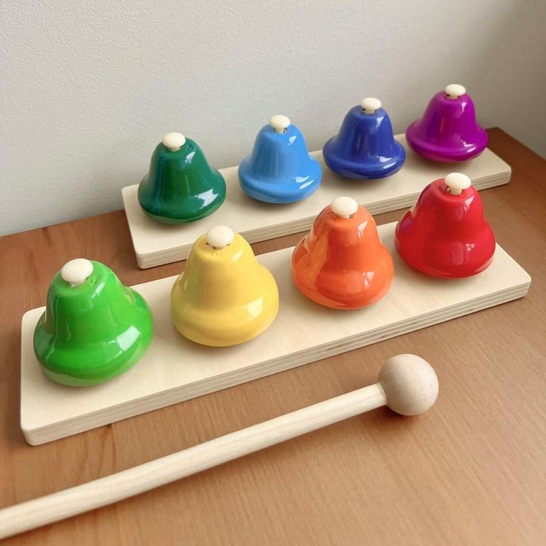 Montessori All Wooden Elements Bureau Bellen Set 8 Noten