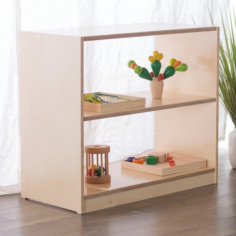 Montessori Sprout Kids Montessori School Open Back Shelving 24H