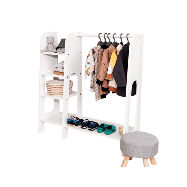 MandreleKids Kledingrek Wit