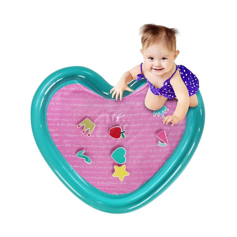 Montessori LaLa Lou Premium XL Opblaasbare Buiktijd Waterspeelmat Prinses Hart