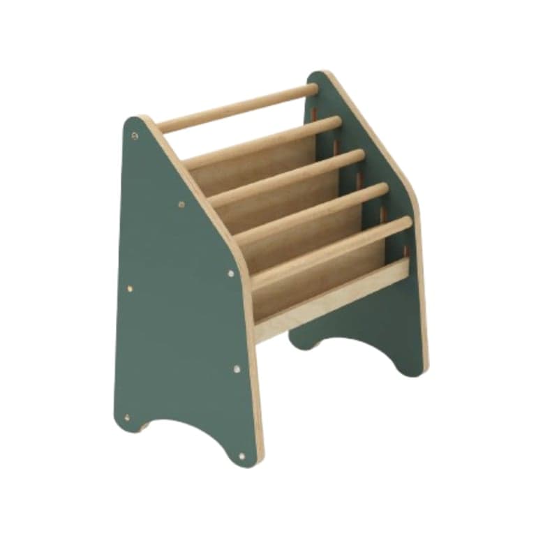 ChildUniverse Houten Boekenplank Klein Donkergroen