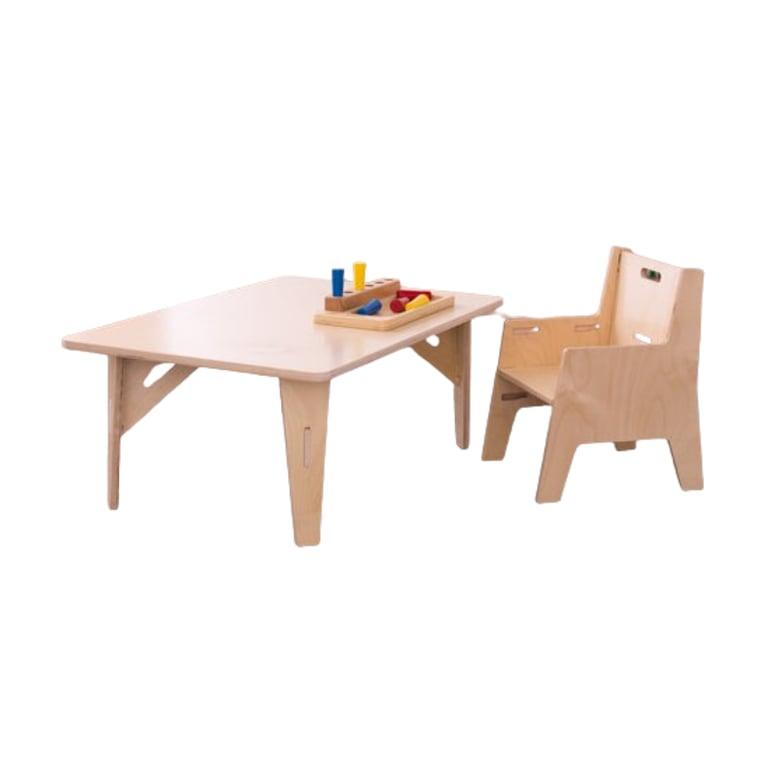 Montessori Sprout Kids Montessori Verstelbare Peuterstoelen & Tafelset