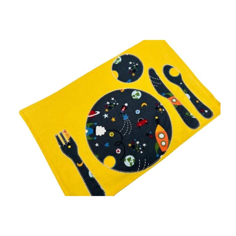 Montessori Rock-A-Toy Montessori Placemat Zonnestelsel