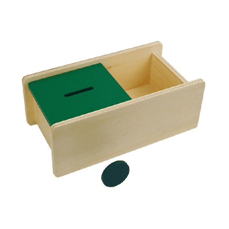 Montessori Kid Advance Montessori Imbucare Dozen met Klapdeksel 1 Sleuf