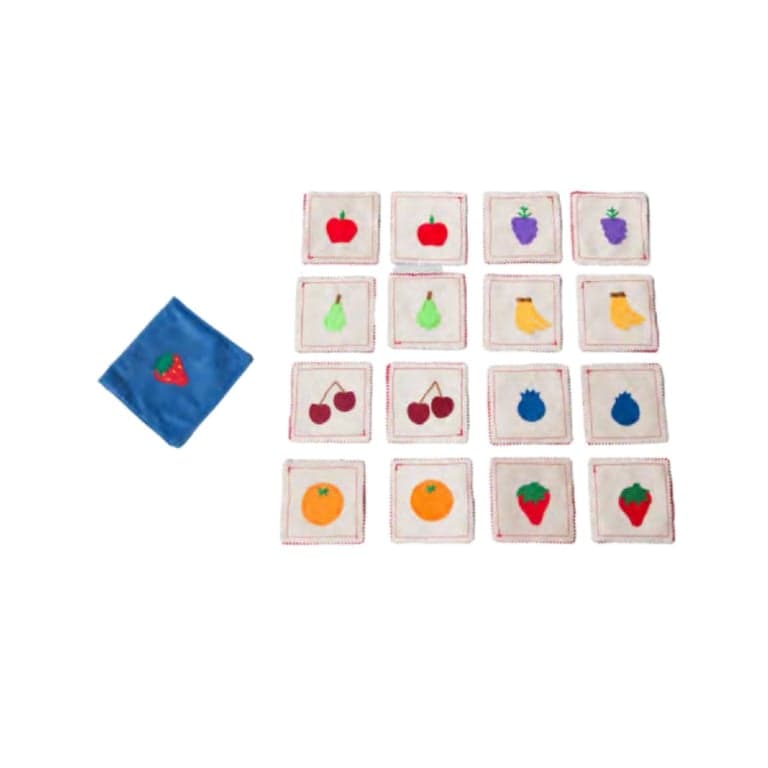 Zeki Learning Geheugenspel Fruit