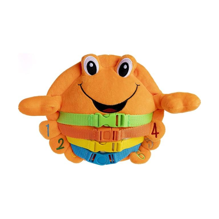 Montessori Buckle Toys Barney Krab