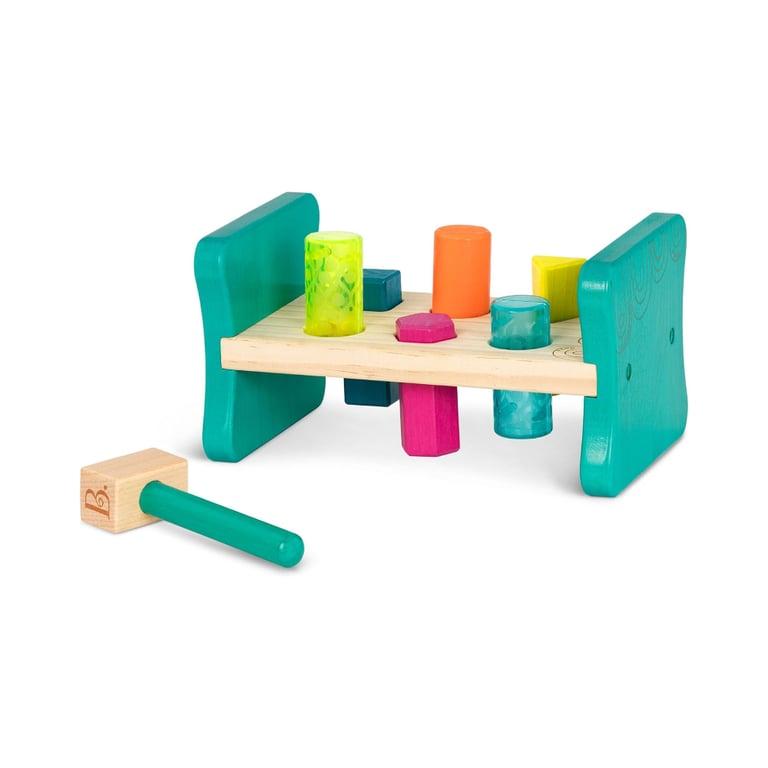 Montessori B. Toys Kleurrijke Hamerbank