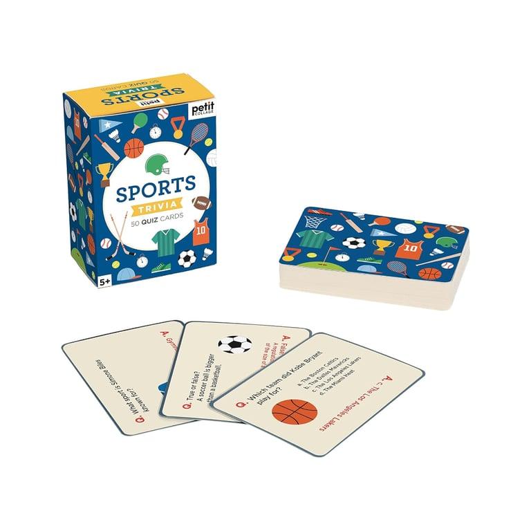 Montessori Petit Collage Trivia Kaarten Sport (Engelstalig)