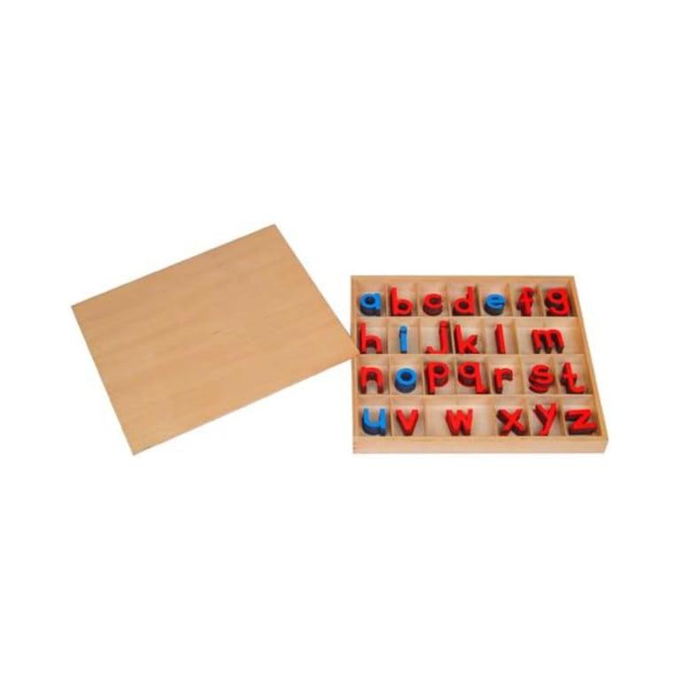 Montessori Kid Advance Montessori Kleine Beweegbare Alfabetten met Doos