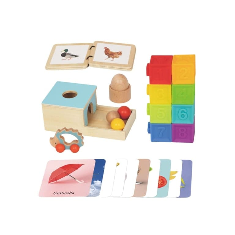 Woopie Green Cadeauset Voor 7-8 Maanden