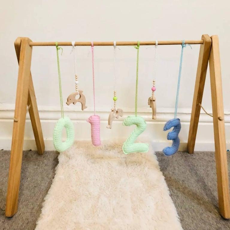 Montessori TOM TOM Number Baby Gym Center Set With Toys