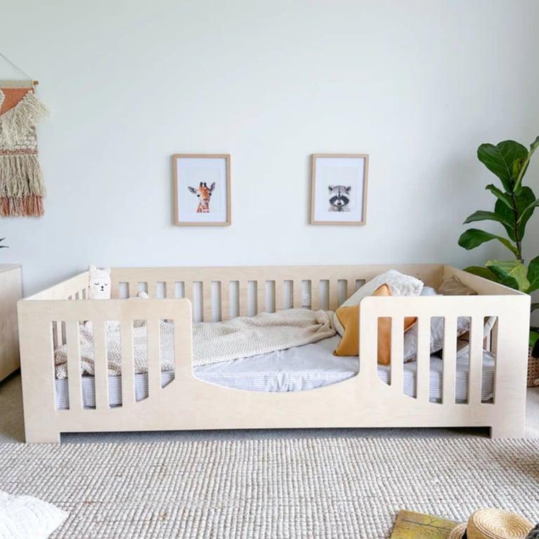 Montessori Magic of Wood Scandi Vloerbed Multiplex Tweepersoons