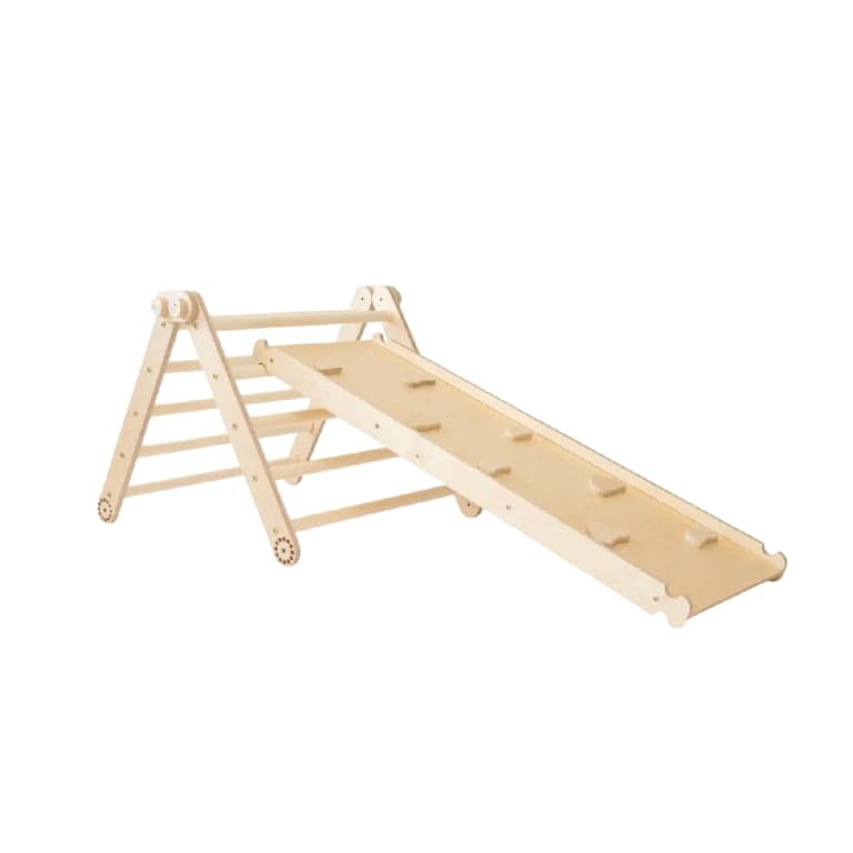 Cliff Toys Combo Pikler Driehoek Met Glijbaan Basisset