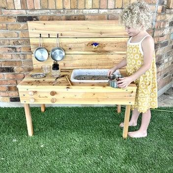 Montessori Real Play Kids Modderkeuken Zonder Kraan