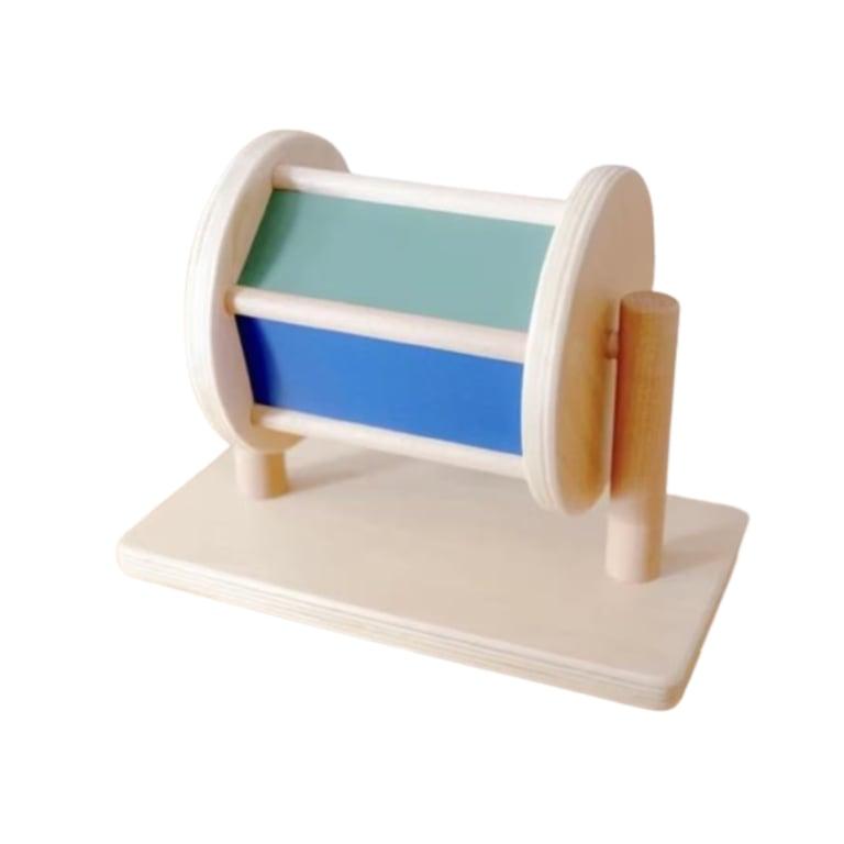 Montessori Ozzy Montessori Rainbow Mirror Drum