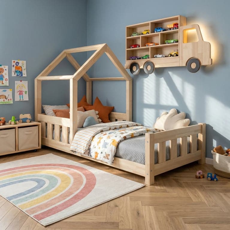 Mia&Lou Huisbed Liam Naturel 160 x 200 cm