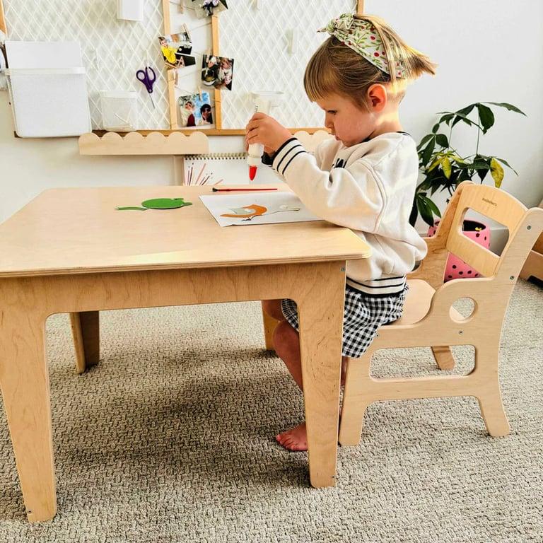 Montessori Bananini Peutertafel en Stoelset