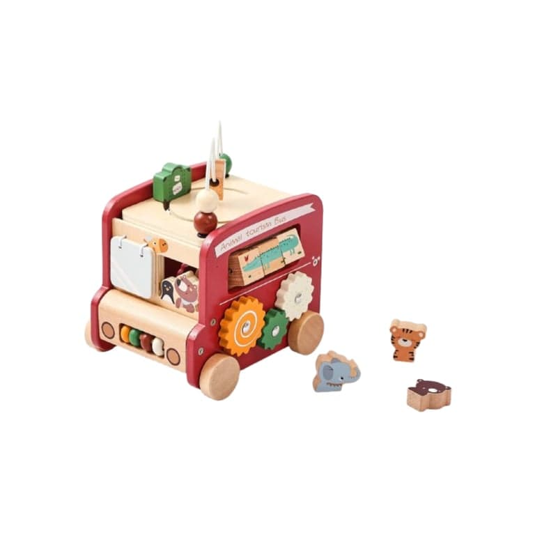 Wonder Space Bus Activiteiten Kubus Rood