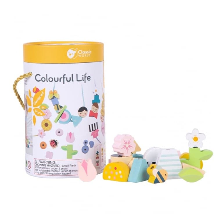 Classic World Rijgkralen Colorful Life 73 Stuks