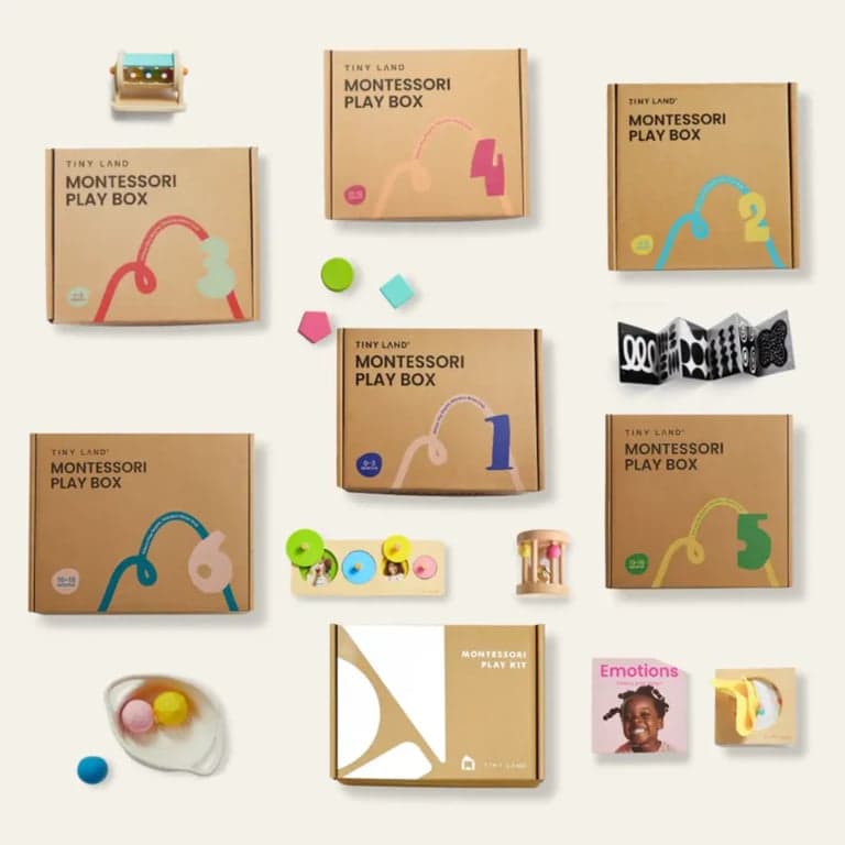 Tiny Land Montessori Complete Babyset (0-24 Maanden)