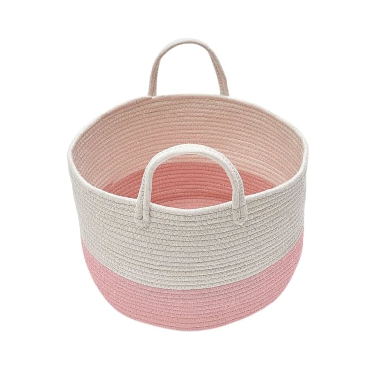 Wonder Space Mand Tweekleurig Klein Roze
