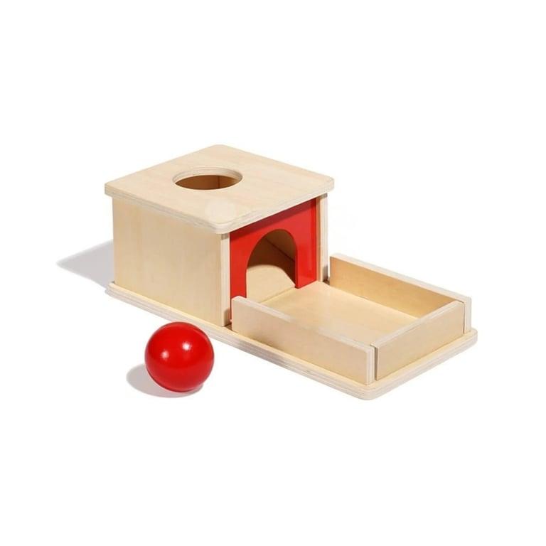 Montessori Clever Toys Box Montessori Object Permanentie Kistje