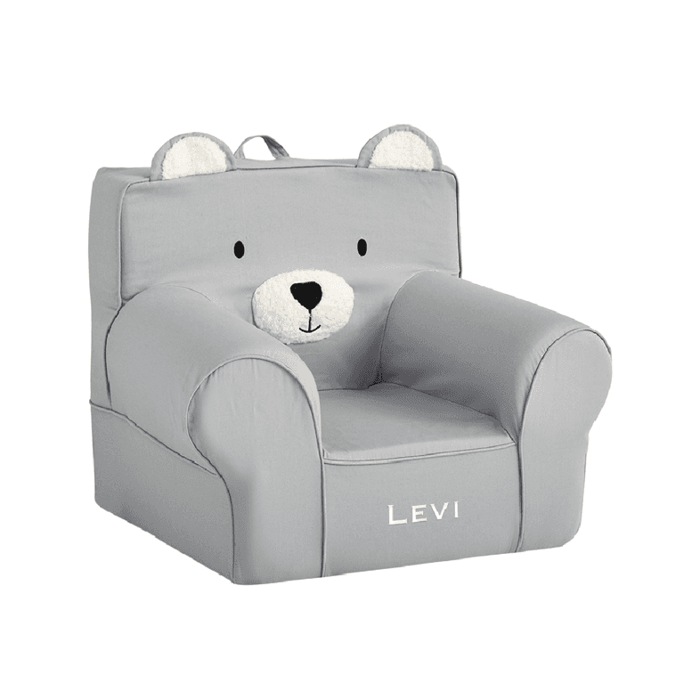 Pottery Barn Kids Overal Leesstoel Twill Beer
