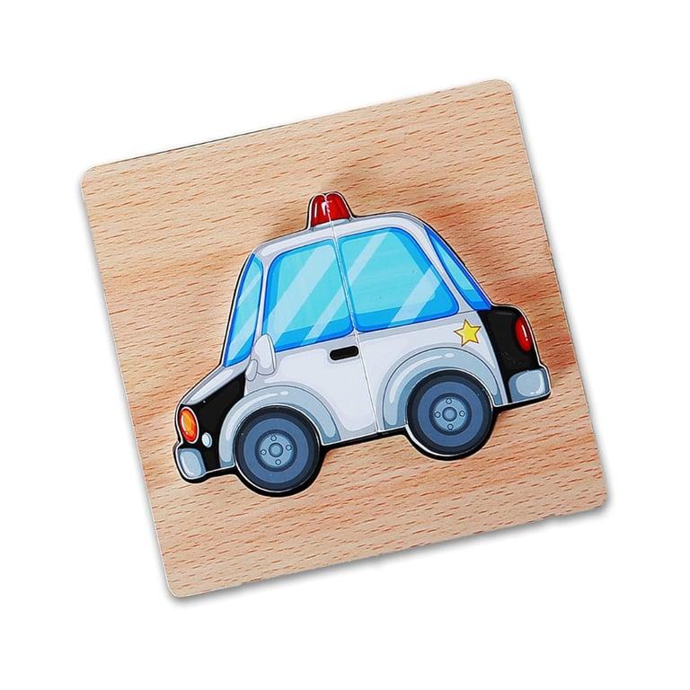 Montessori Driddle4Little Legpuzzels Auto