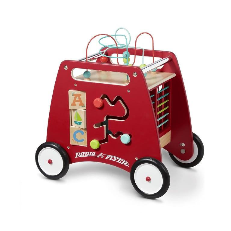 Montessori Radio Flyer Kubus Activiteiten Loopwagen Deluxe