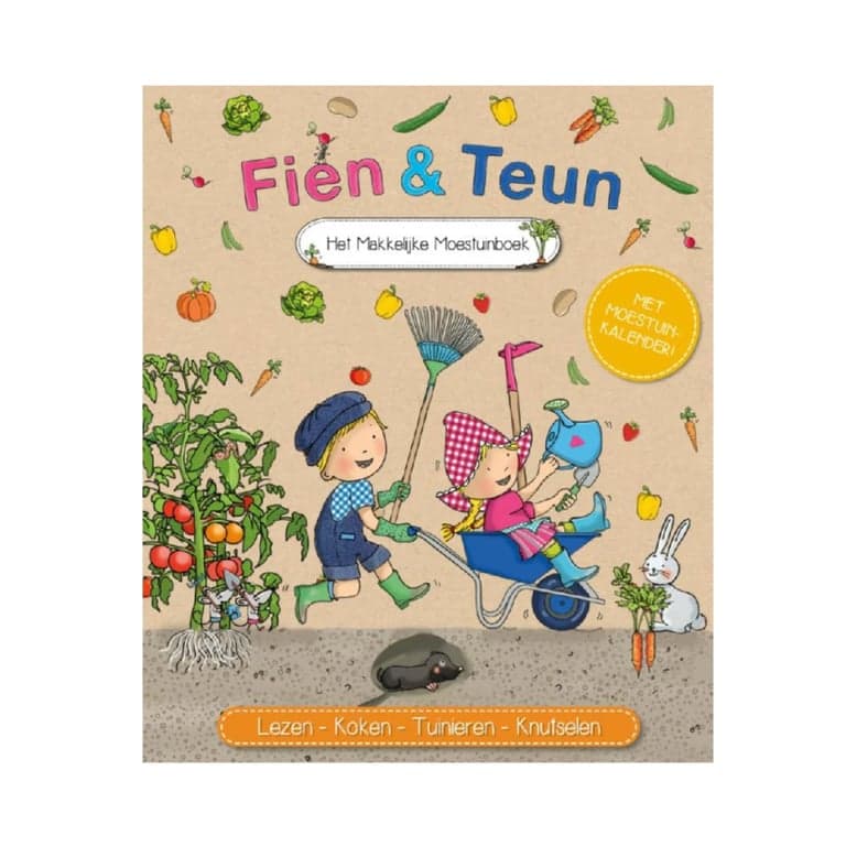 Fien en Teun Het Makkelijke Moestuinboek